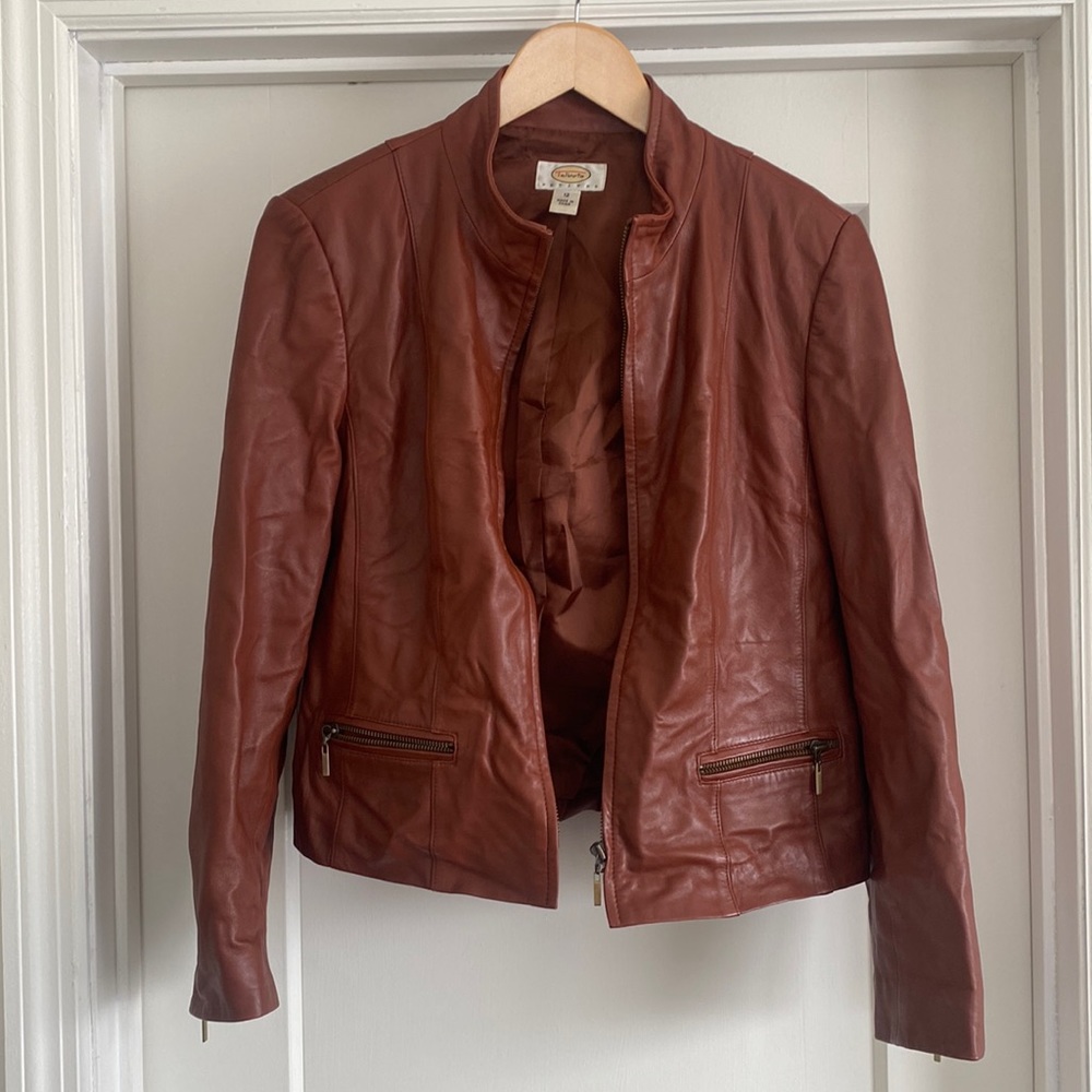 Brown Leather Jscket